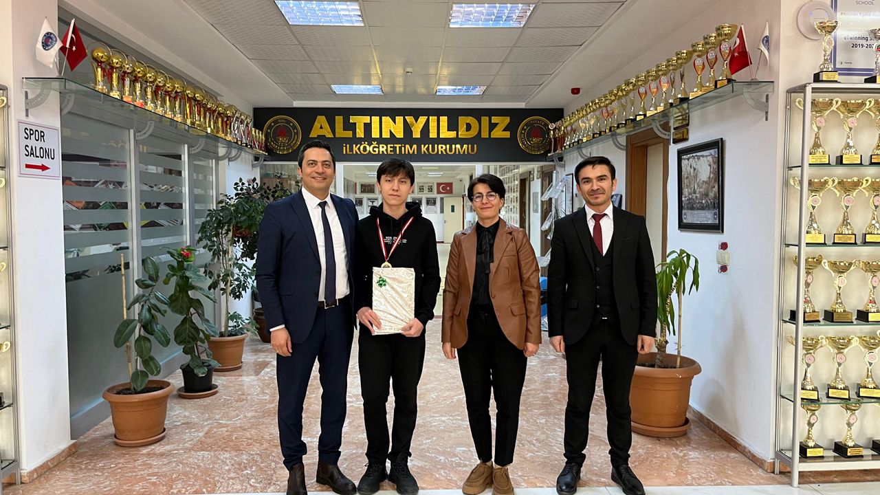 Altınyıldız öğrencisi TÜBİTAK Türkiye finalisti oldu