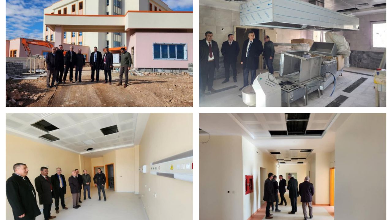 Kozaklı Devlet Hastanesi inşaat süreci hızla devam ediyor