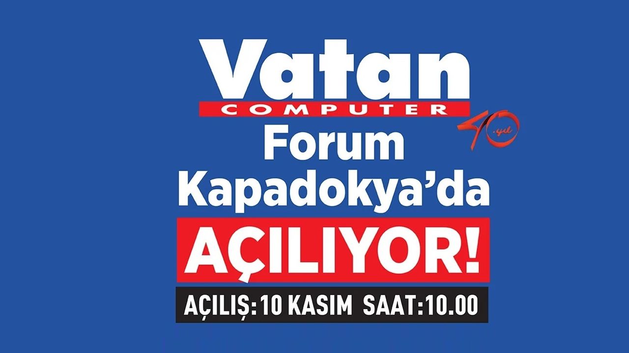 Vatan Bilgisayar Nevşehir Mağazası Açılıyor!