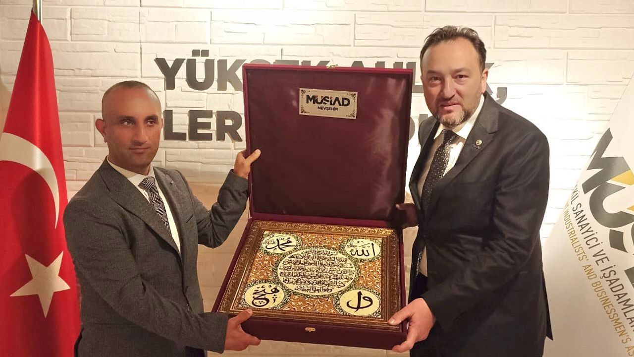 Nevşehir'de MÜSİAD üye hasbihal toplantısı yapıldı