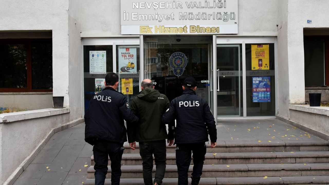 Nevşehir'de arama kaydı bulunan 4 kişi tutuklandı