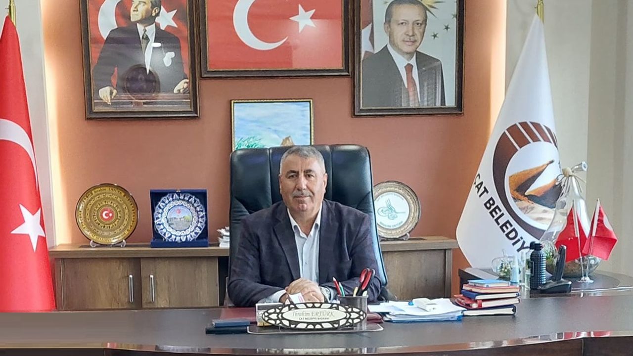 Başkan Ertürk: Çat'ın Sorunlarını Çözmek İçin Varız