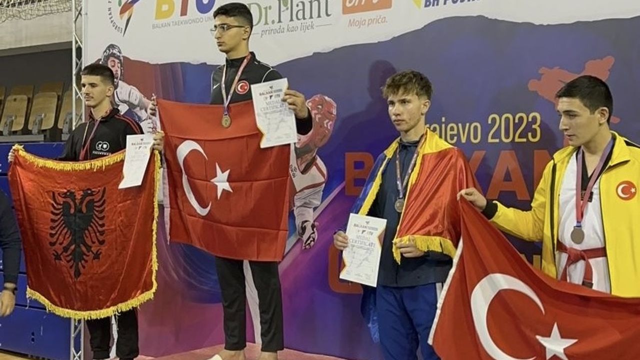 Nevşehir Simya Koleji öğrencisi Balkan Şampiyonu