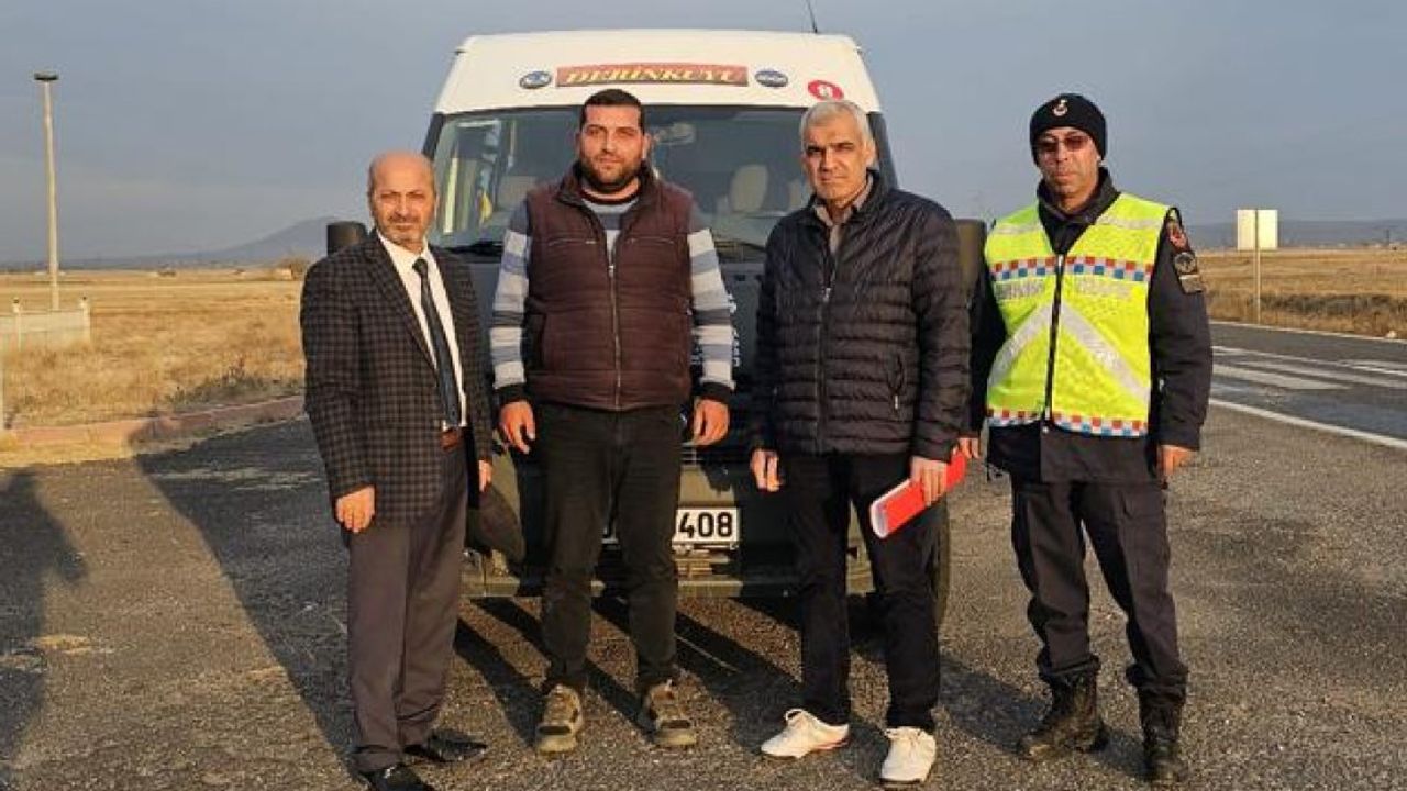 Nevşehir'de taşımalı servis araçları denetlendi