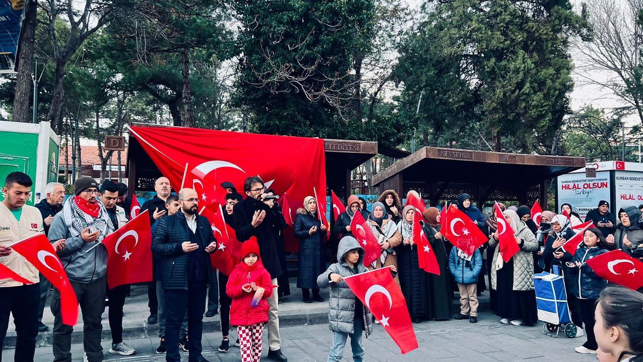 Nevşehir İHH'dan 'Şehide saygı, vatana sadakat'