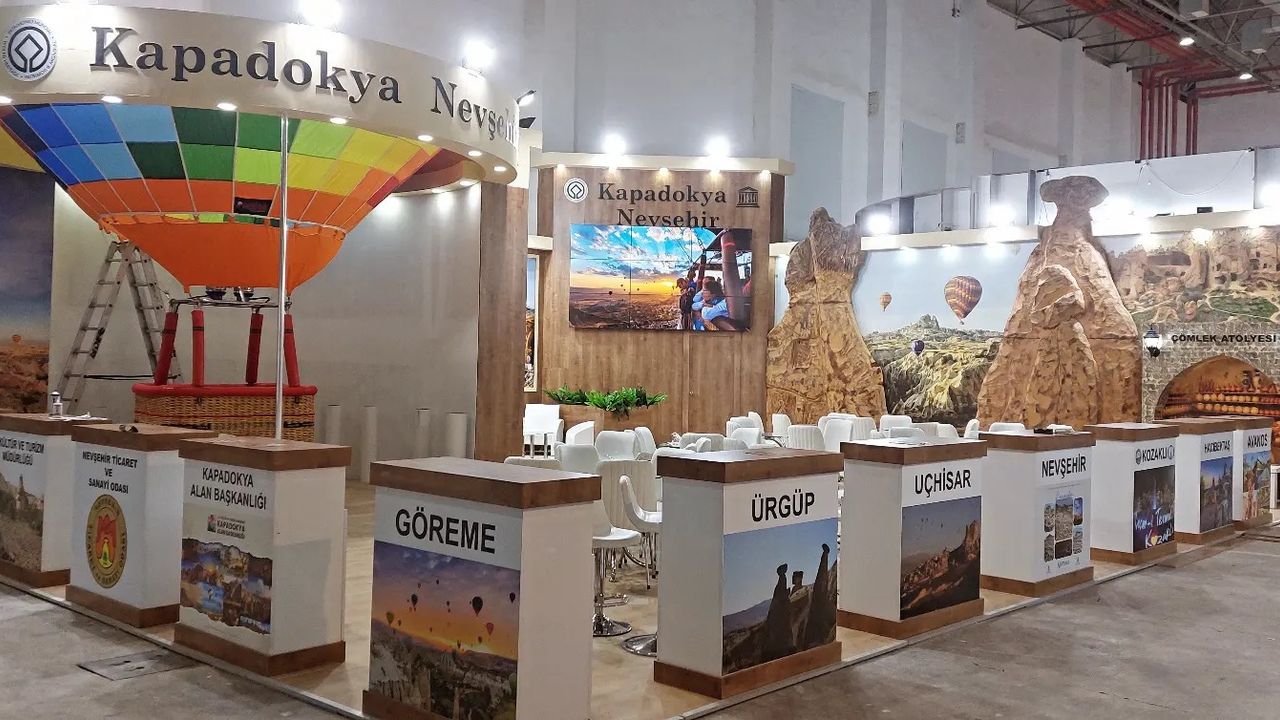 Kapadokya 2023 İzmir Turizm Fuarı'na hazır