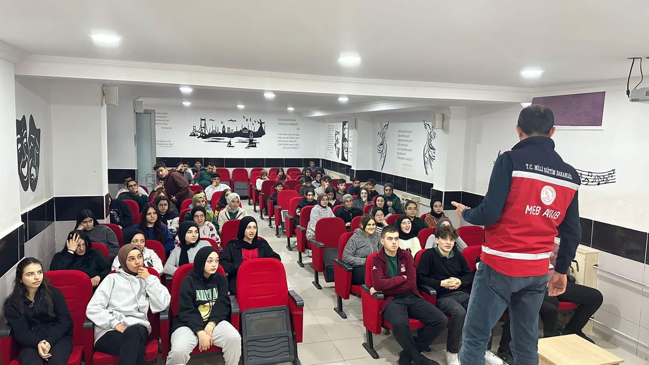 Nevşehir'de öğrencilere afet farkındalık eğitimi