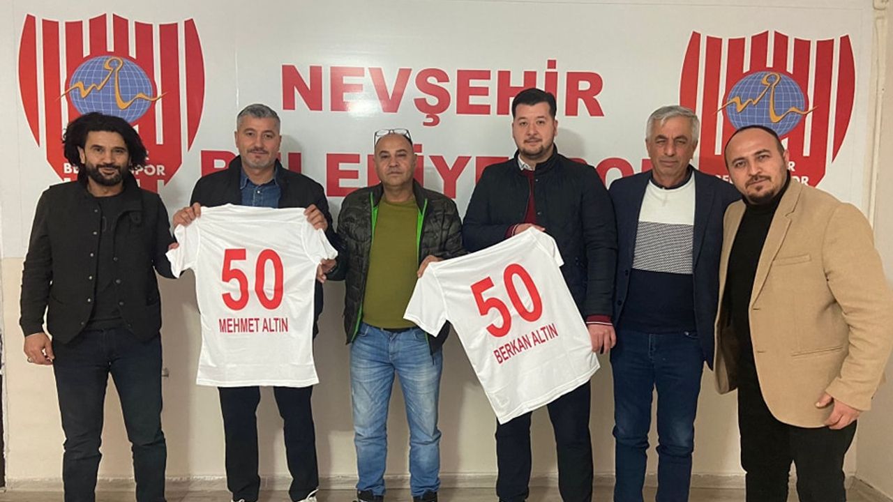 Nevşehir Belediyespor'a gurbetten destek