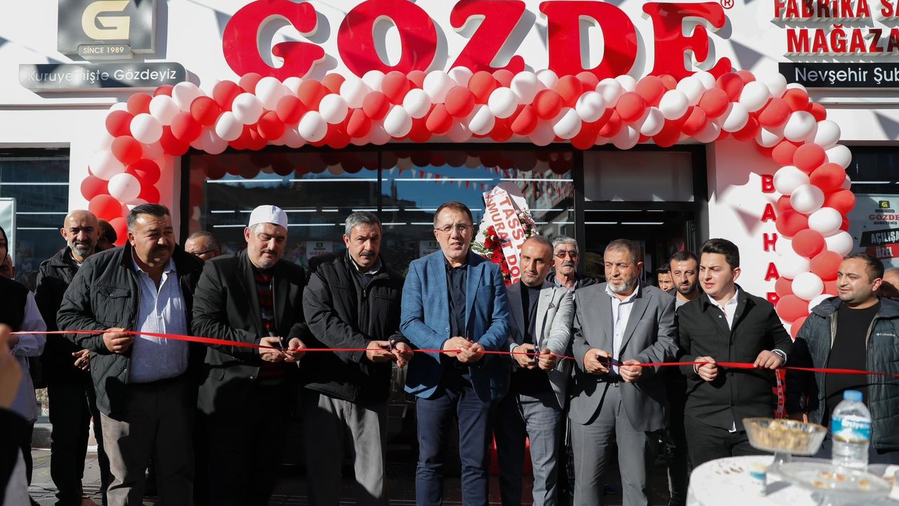 Gözde Kuruyemiş'in 2. Şubesi Nevşehir'de Açıldı