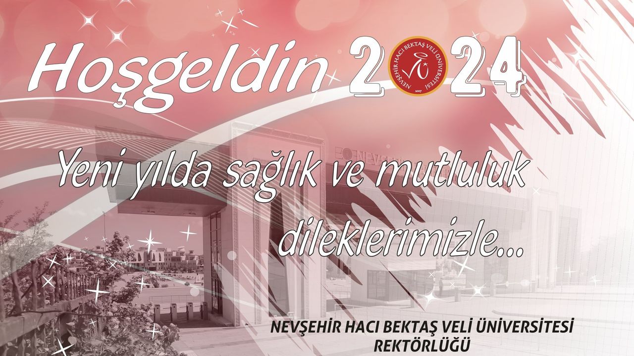 NEVÜ Rektörü Prof. Dr. Semih Aktekin’in Yeni Yıl Mesajı