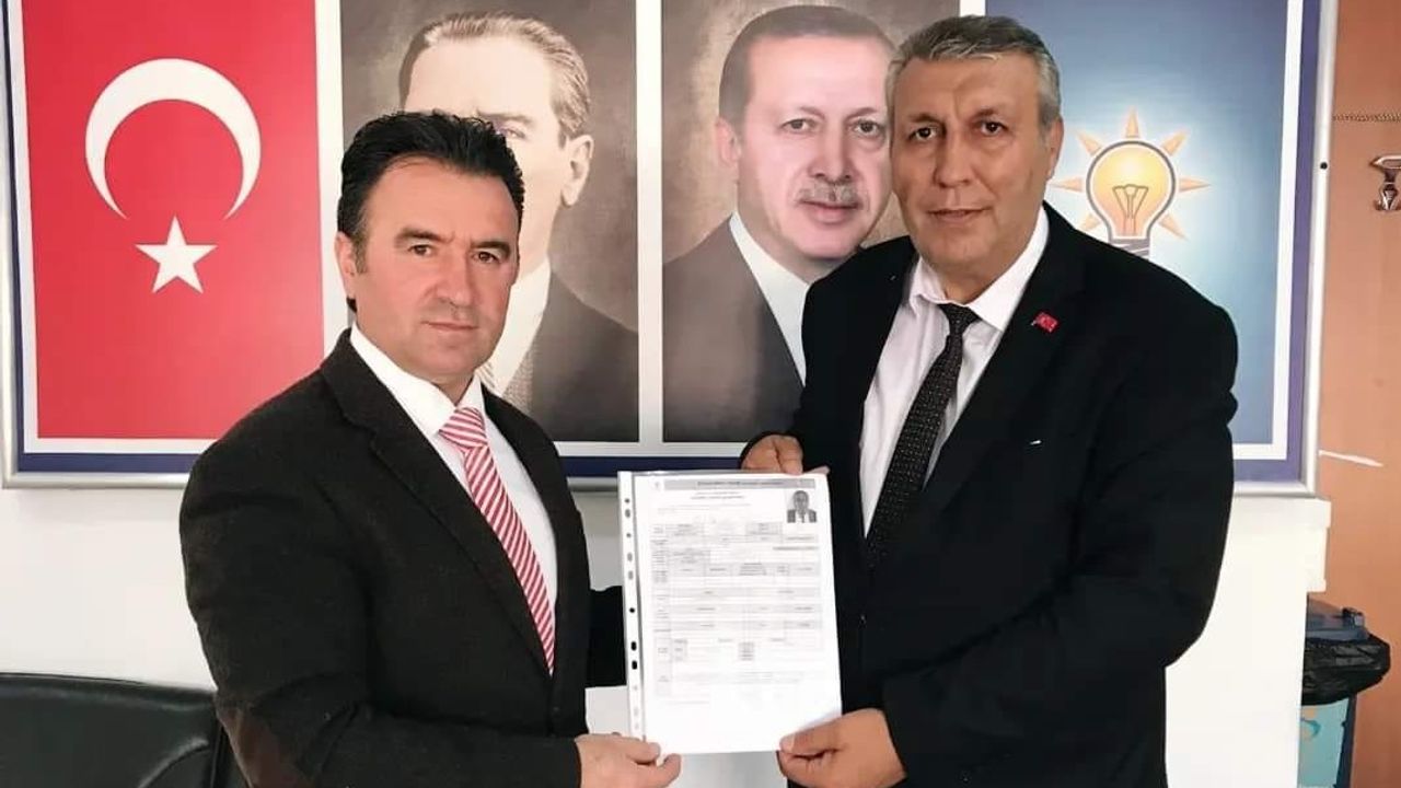 Alaaddin Sarıdaş, AK Parti'den İl Genel Meclisi'ne talip