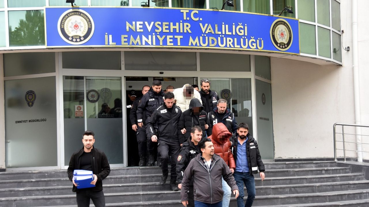 Nevşehir'de mali suç operasyonu: 8 tutuklama
