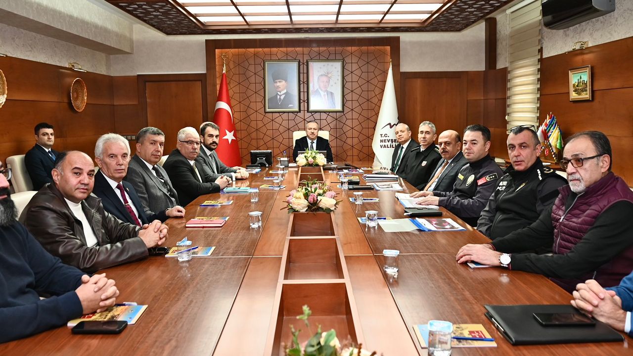 Nevşehir İl Spor Güvenlik Kurulu Toplandı