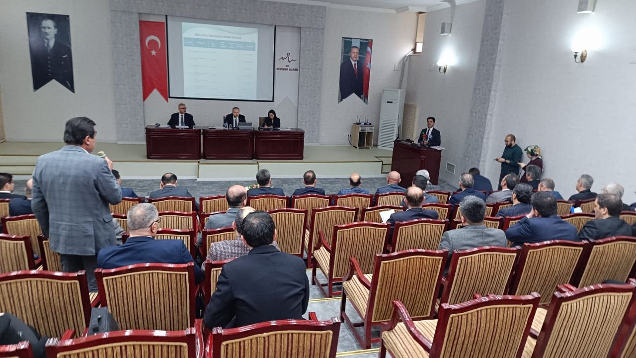 2024 yılı Nevşehir il koordinasyon kurulu toplantısı yapıldı
