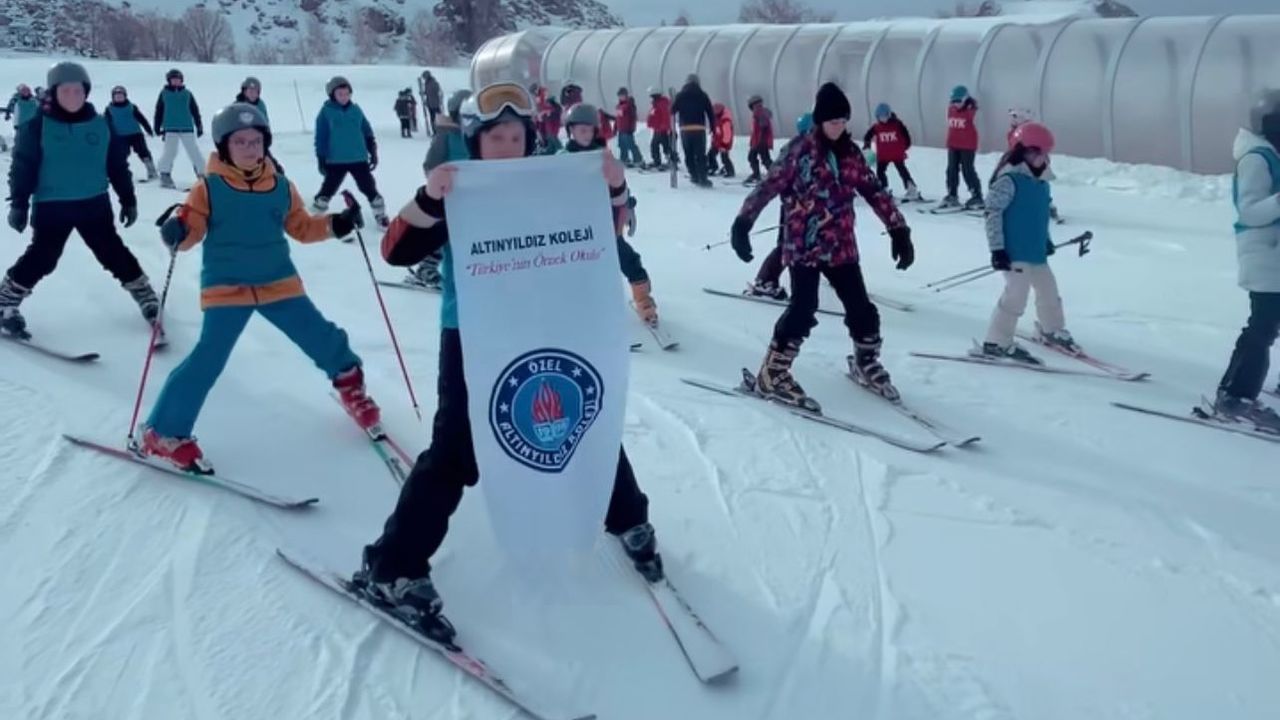 Altınyıldızlı Öğrenciler Kayak Kampını Tamamladı