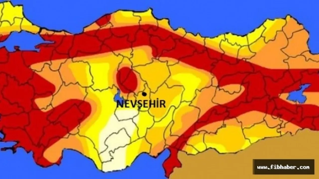 Nevşehir kaçıncı derecede deprem bölgesi?