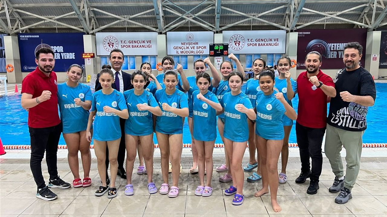 Sutopu U-15 Kadınlar Türkiye Şampiyonası Nevşehir'de Sona Erdi