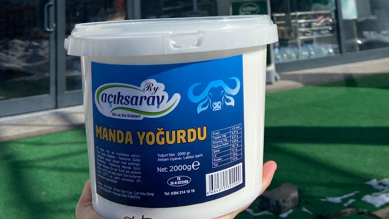 Nevşehir'de manda yoğurdu tatmaya hazır mısınız?