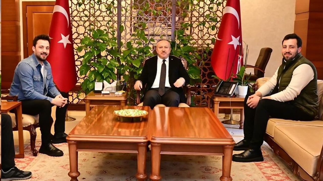 Nevşehir Valisi Fidan MasterChef Hasan'ı ağırladı