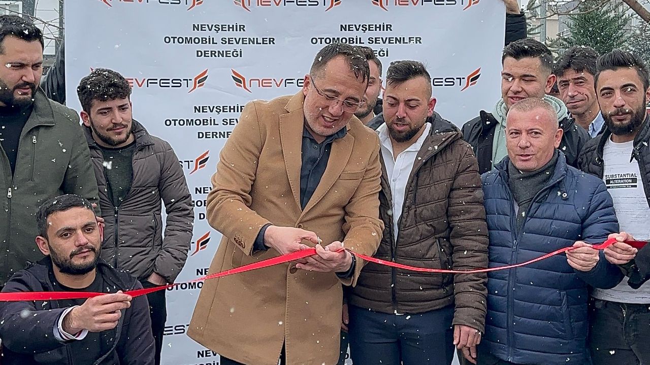 Nevşehir Otomobil Sevenler Derneği Açıldı
