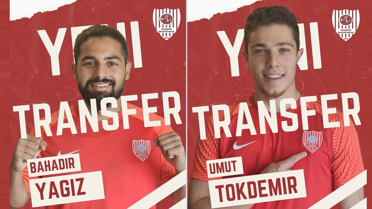 Nevşehir Belediyespor'dan 2 transfer