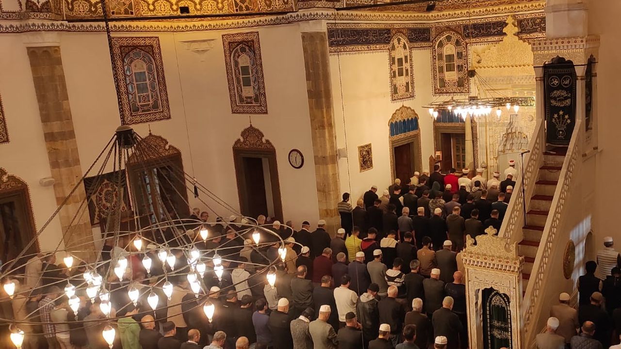 Miraç Kandili Nevşehir'de dualarla idrak edildi