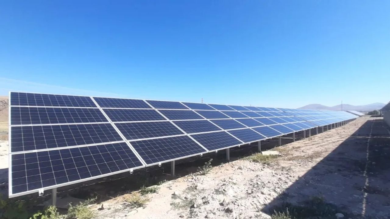 Avanos'ta Bozca GES enerji üretimine devam ediyor