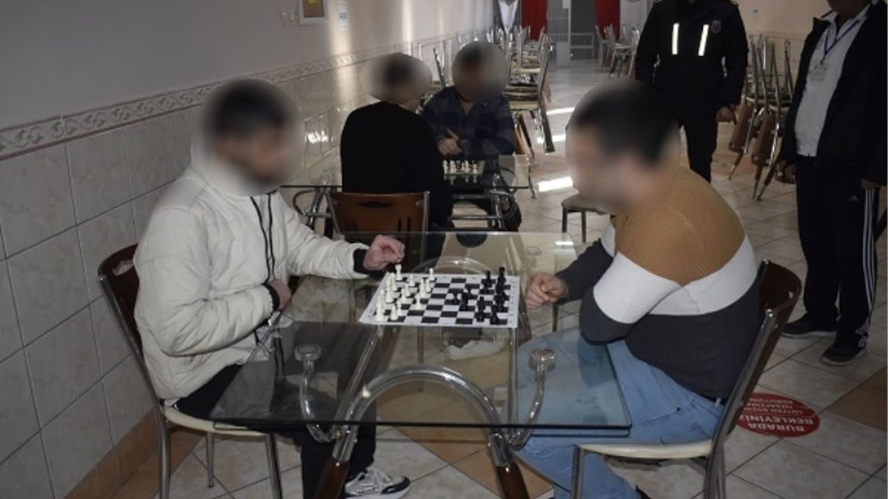 Nevşehir cezaevinde koğuşlar arası turnuva
