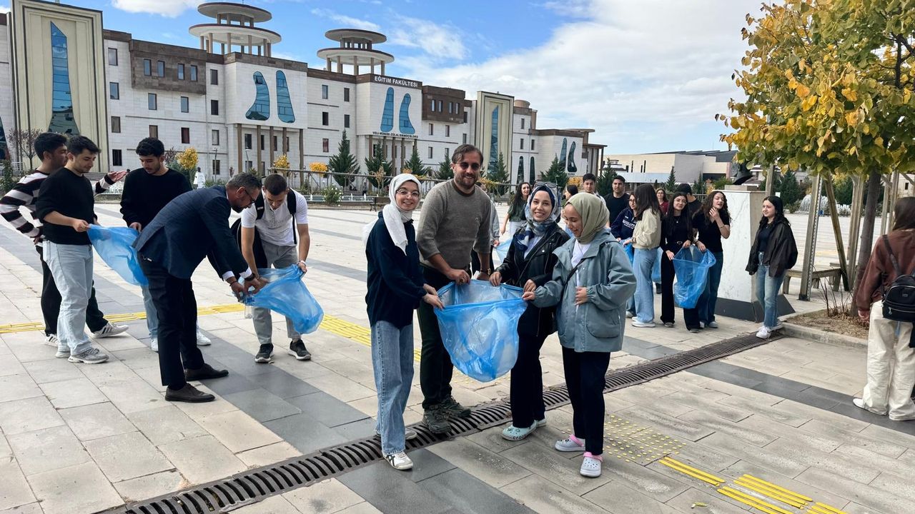 NEVÜ’den “Sıfır Atıkla Sürdürülebilir Yerleşke Haftası” Etkinliği