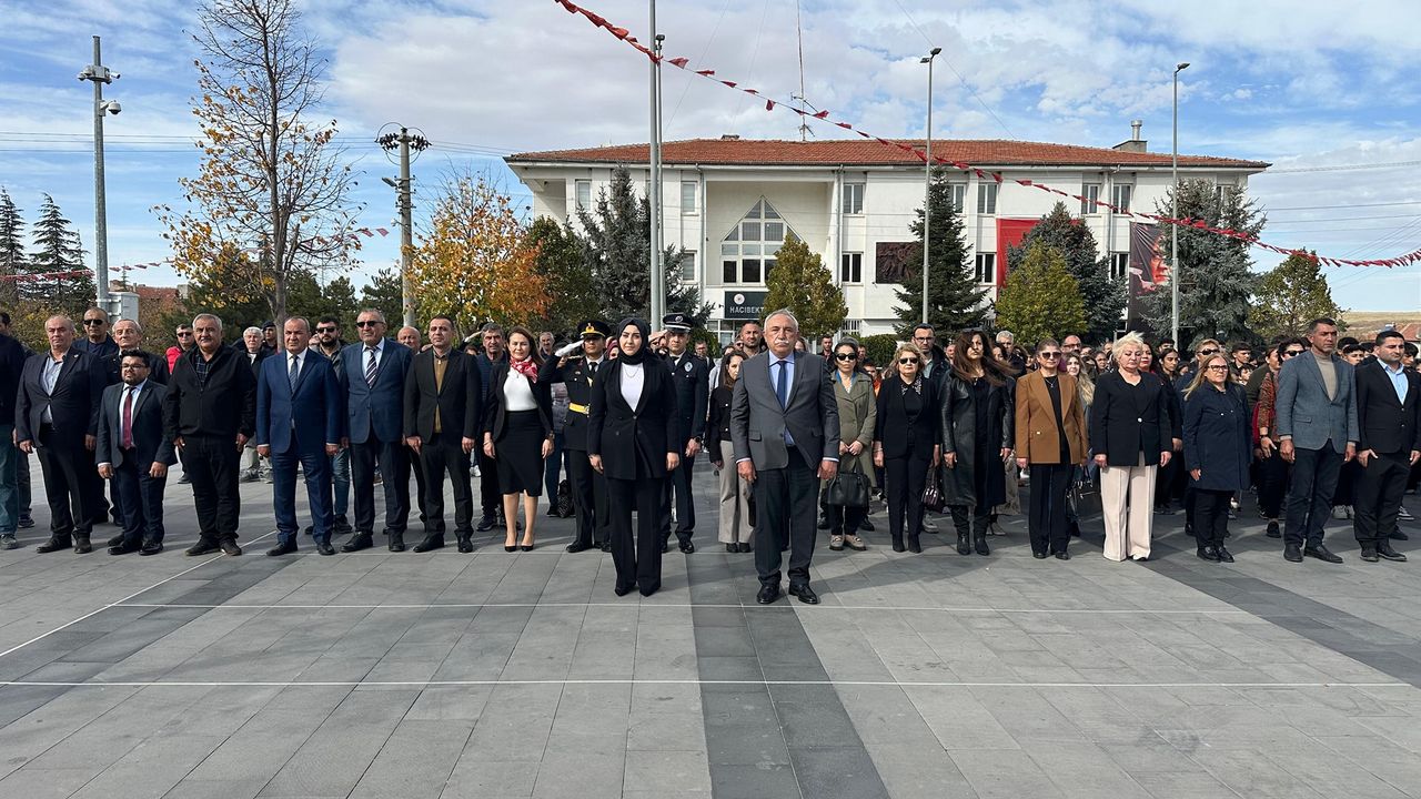 Hacıbektaş’ta 29 Ekim Cumhuriyet Bayramı Törenle Kutlandı