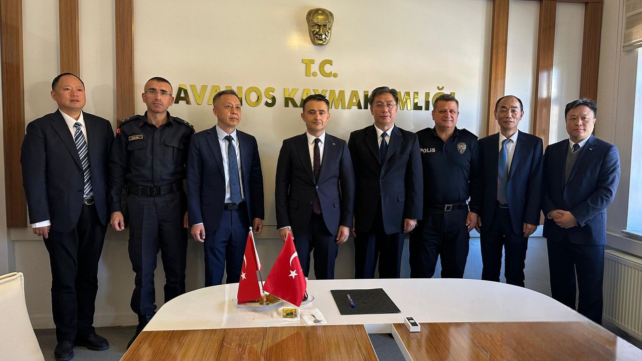 Avanos’ta Çin Heyeti ile Uluslararası Güvenlik Toplantısı