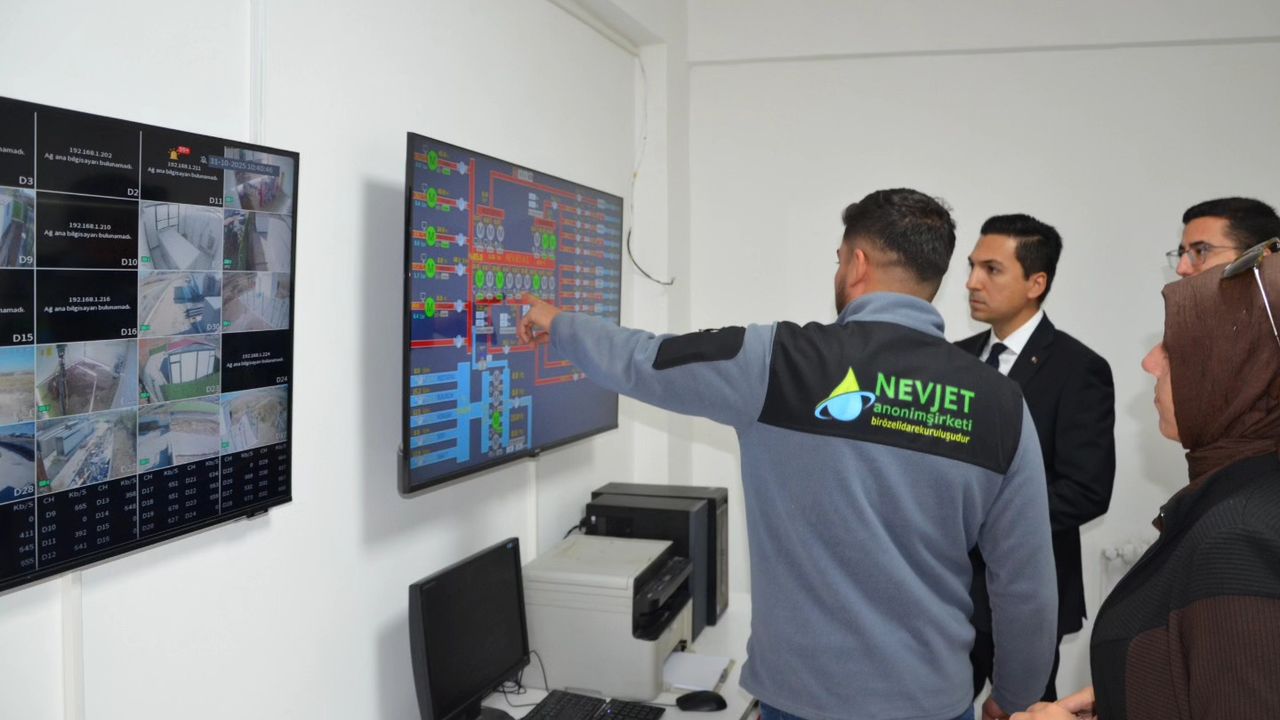 Kozaklı Kaymakamı Savaş, NEVJET Jeotermal Tesisini İnceledi