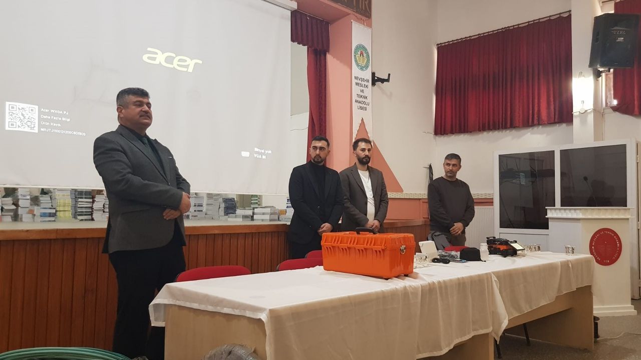 Nevşehir MTAL’de Elektrik Elektronik Alanında Kariyer Günü Düzenlendi