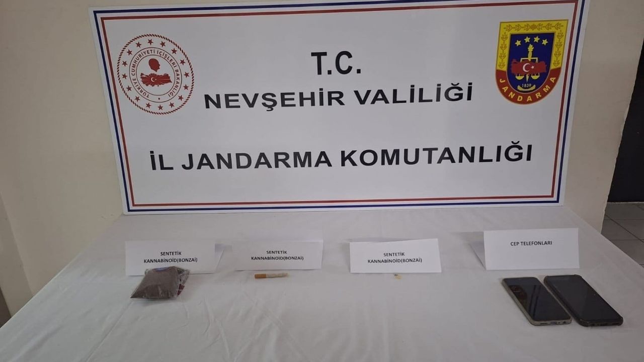 Nevşehir’de Narkotik Operasyonu: 2 Kişi Yakalandı