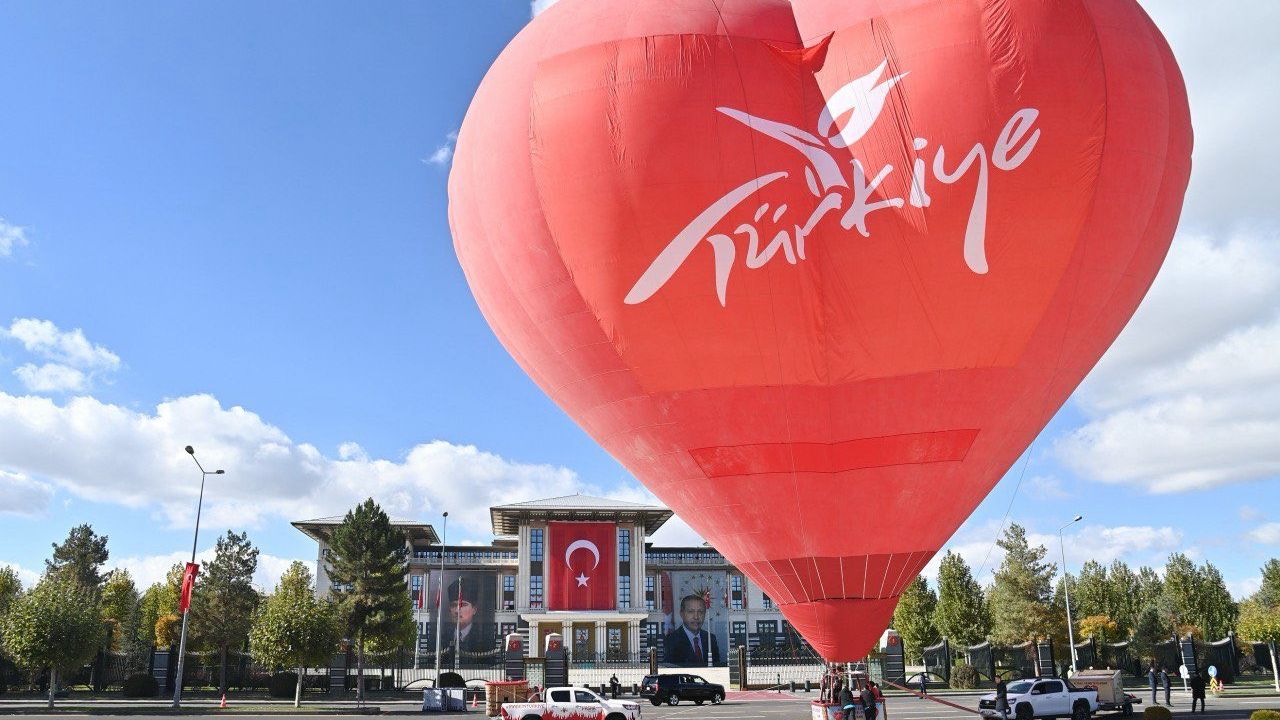Cappadocia Ez Air Balloons, 29 Ekim’de Cumhurbaşkanlığı Külliyesi'nde