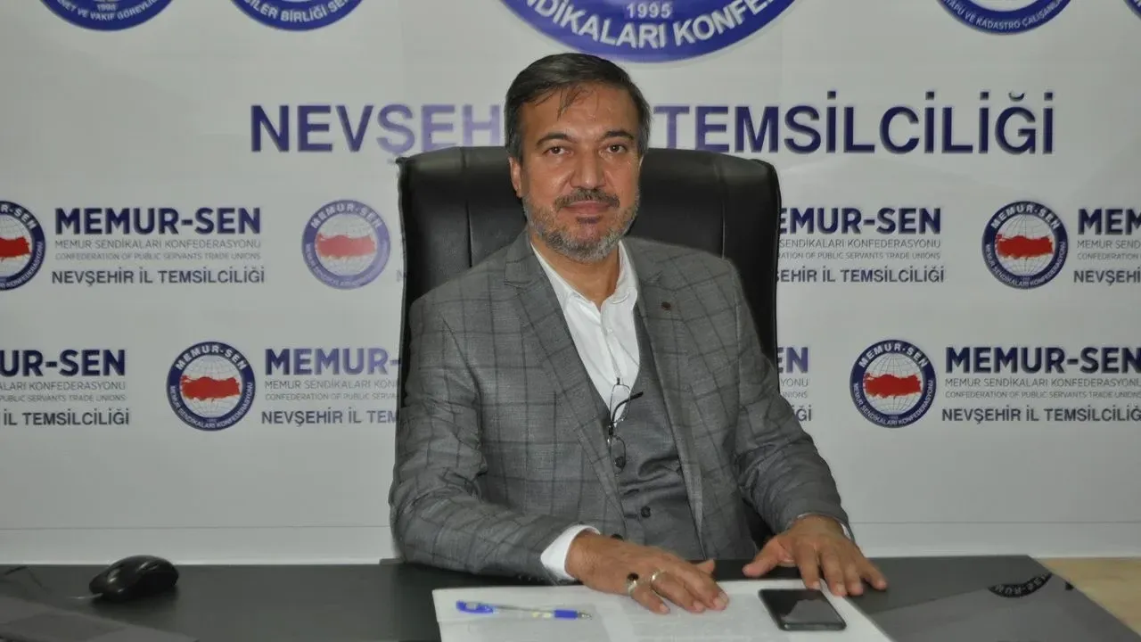 Memur-Sen Nevşehir İl Başkanı Öcal'dan Cumhuriyet Bayramı mesajı