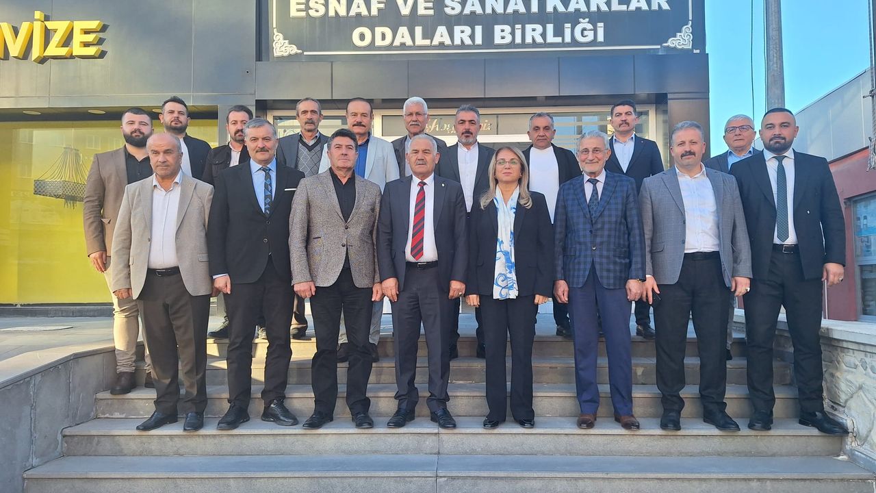 MHP Grup Başkan Vekili Filiz Kılıç ve MHP Heyeti, Pınarbaşı’nı Ziyaret Etti