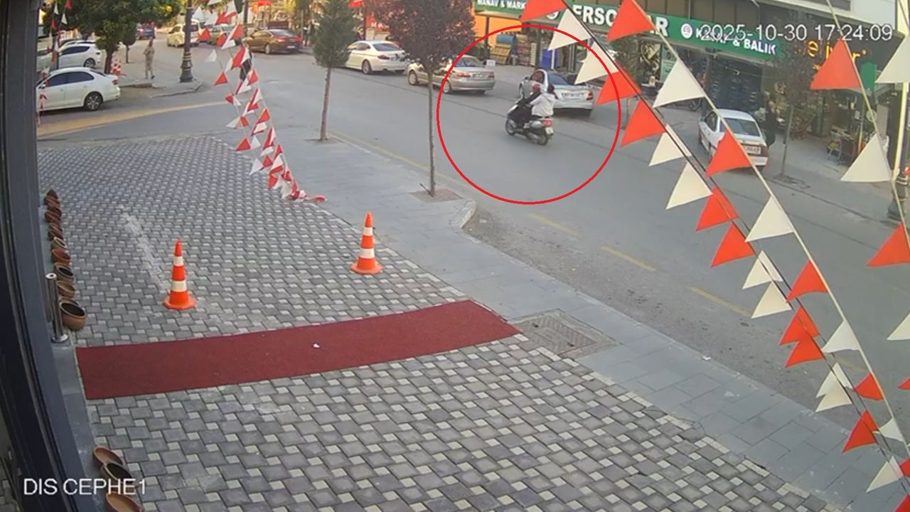 Nevşehir’de Korkutan Anlar! Otomobil Motosiklete Çarptı