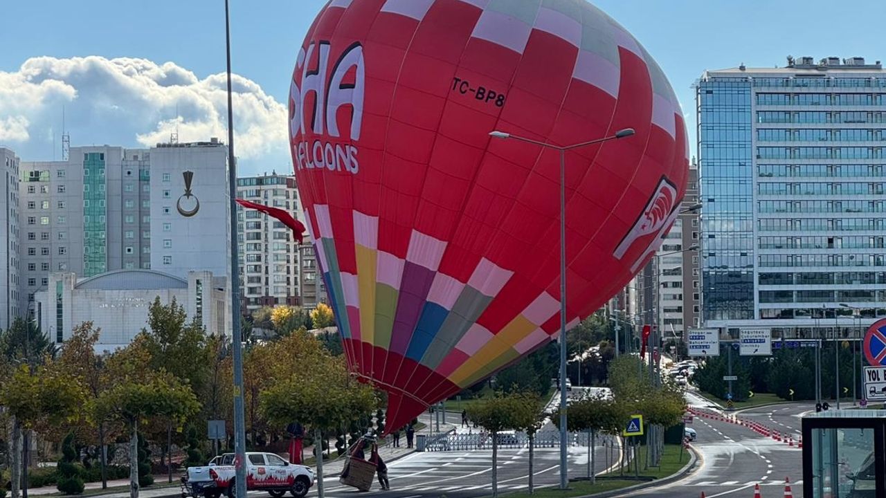 Kapadokya’da Üretilen Balonlar 29 Ekim’de Cumhurbaşkanlığı Külliyesi'nde