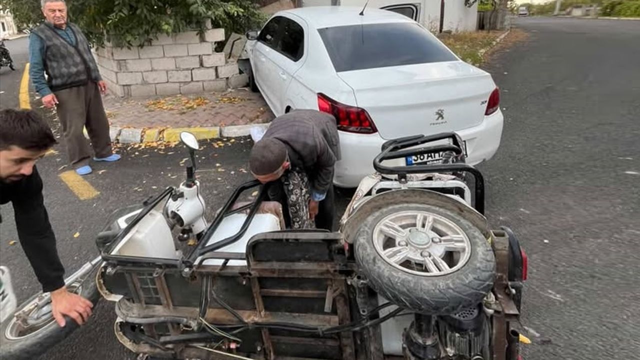 Nevşehir Acıgöl’de Kaza Yürekleri Ağza Getirdi
