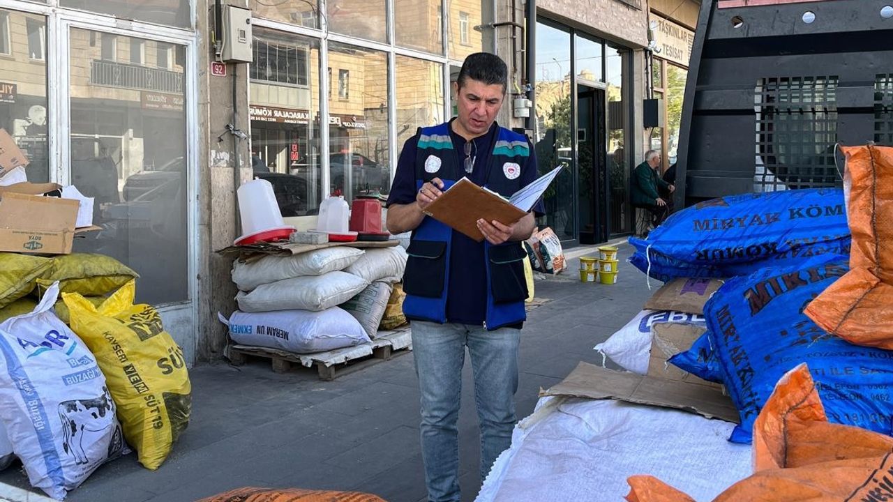 Nevşehir’de Isınmada Kullanılan Kömürlere Denetim Yapıldı