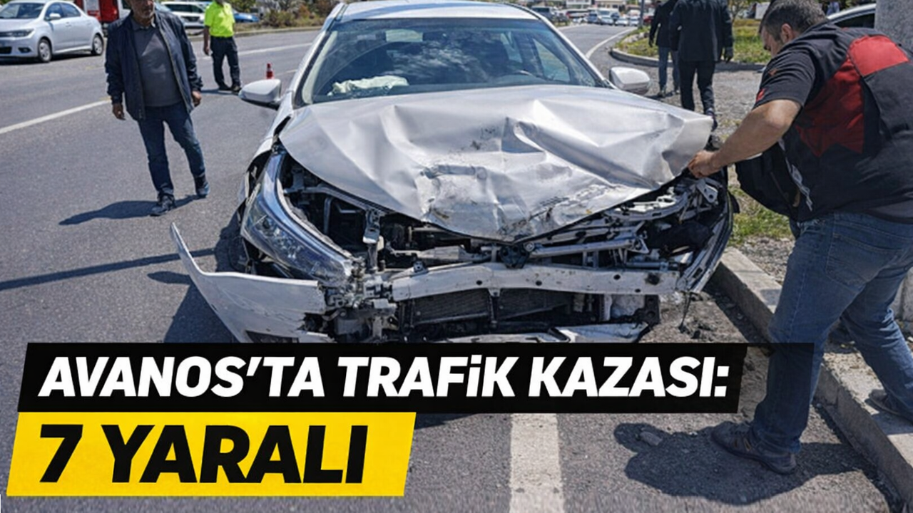 Nevşehir'in Avanos İlçesinde İki Araç Çarpıştı: 7 Yaralı