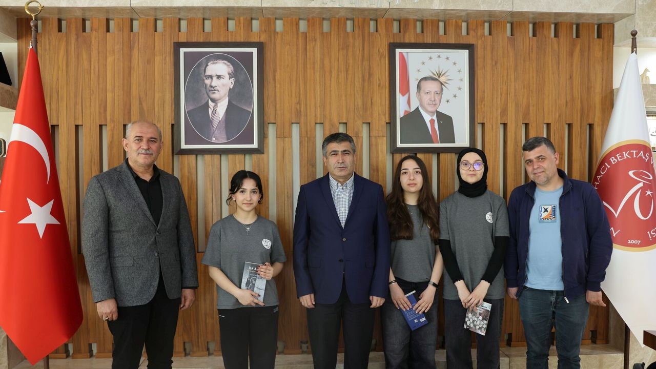 Nevşehir Fevzi Dirikoç Fen Lisesi’nden Rektör Aktekin’e Ziya