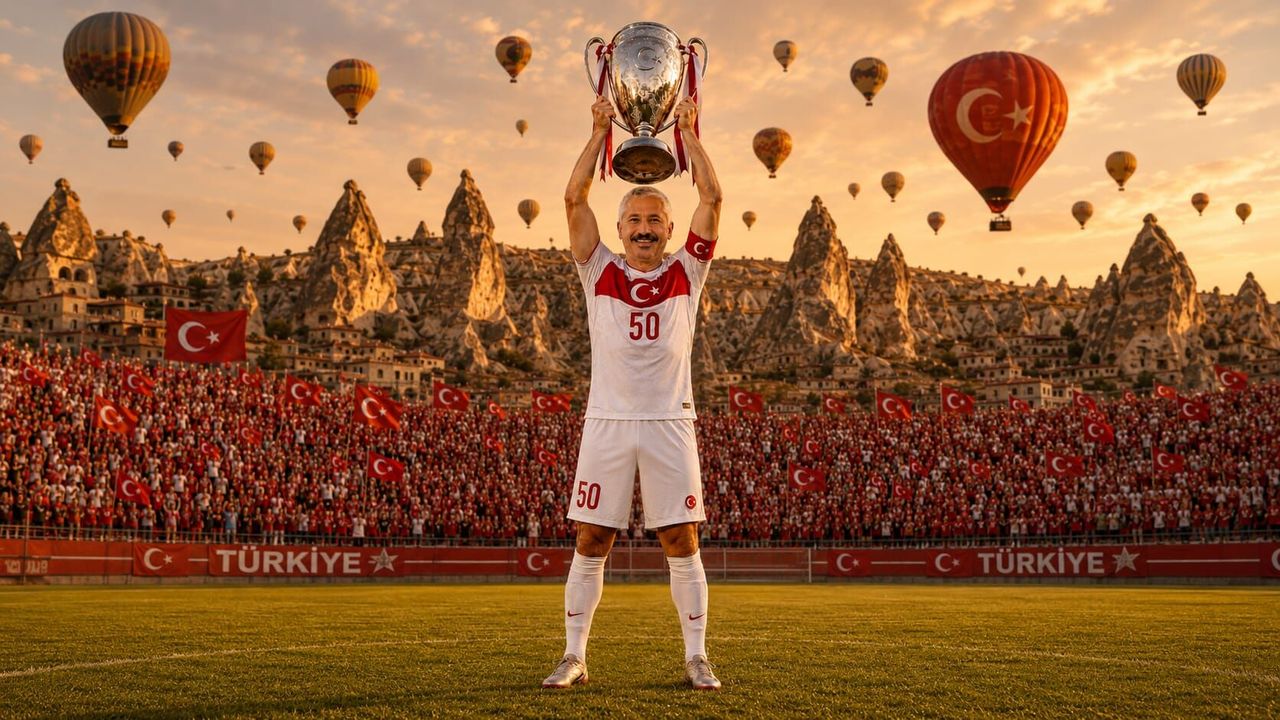 Milli Takım heyecanına Kapadokya’da özel marş