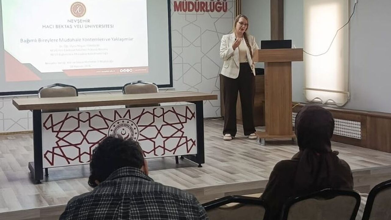 NEVÜ’den Aile ve Sosyal Hizmetler İl Müdürlüğü Personeline B