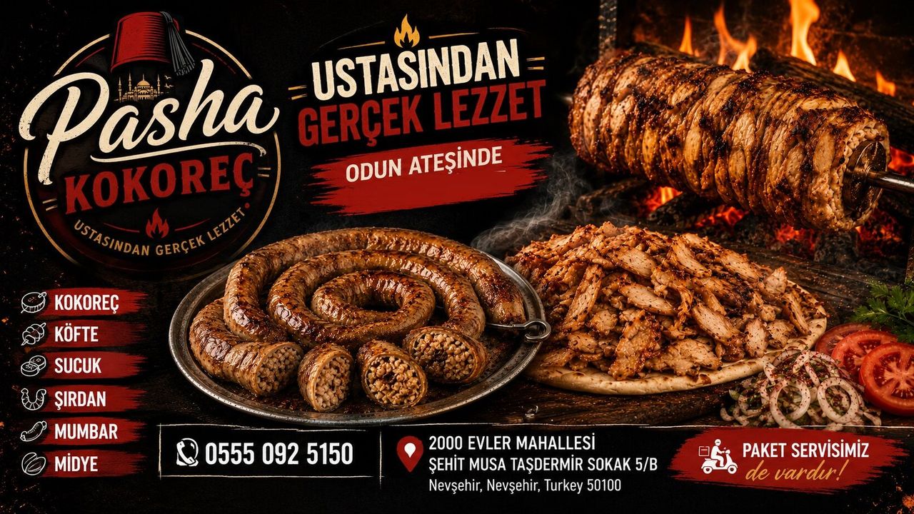 Pasha Kokoreç Nevşehir’de Lezzet Tutkunlarını Bekliyor