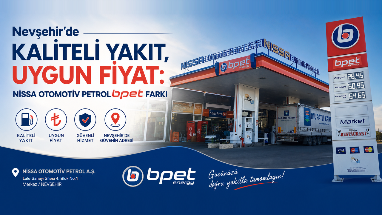 Nevşehir’de Akaryakıtta Üçlü İndirim! Sürücüler Nissa Otomot