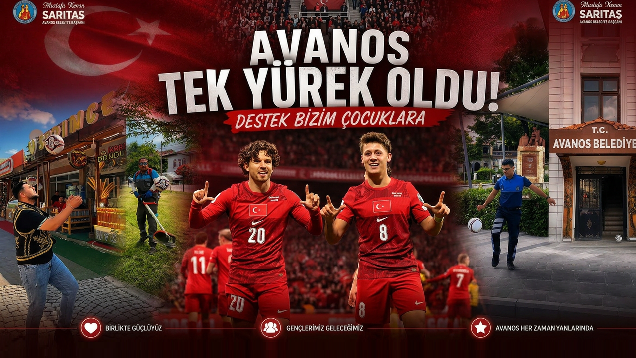 Avanos Belediyesi'nden A Milli Takım'a Moral Videosu