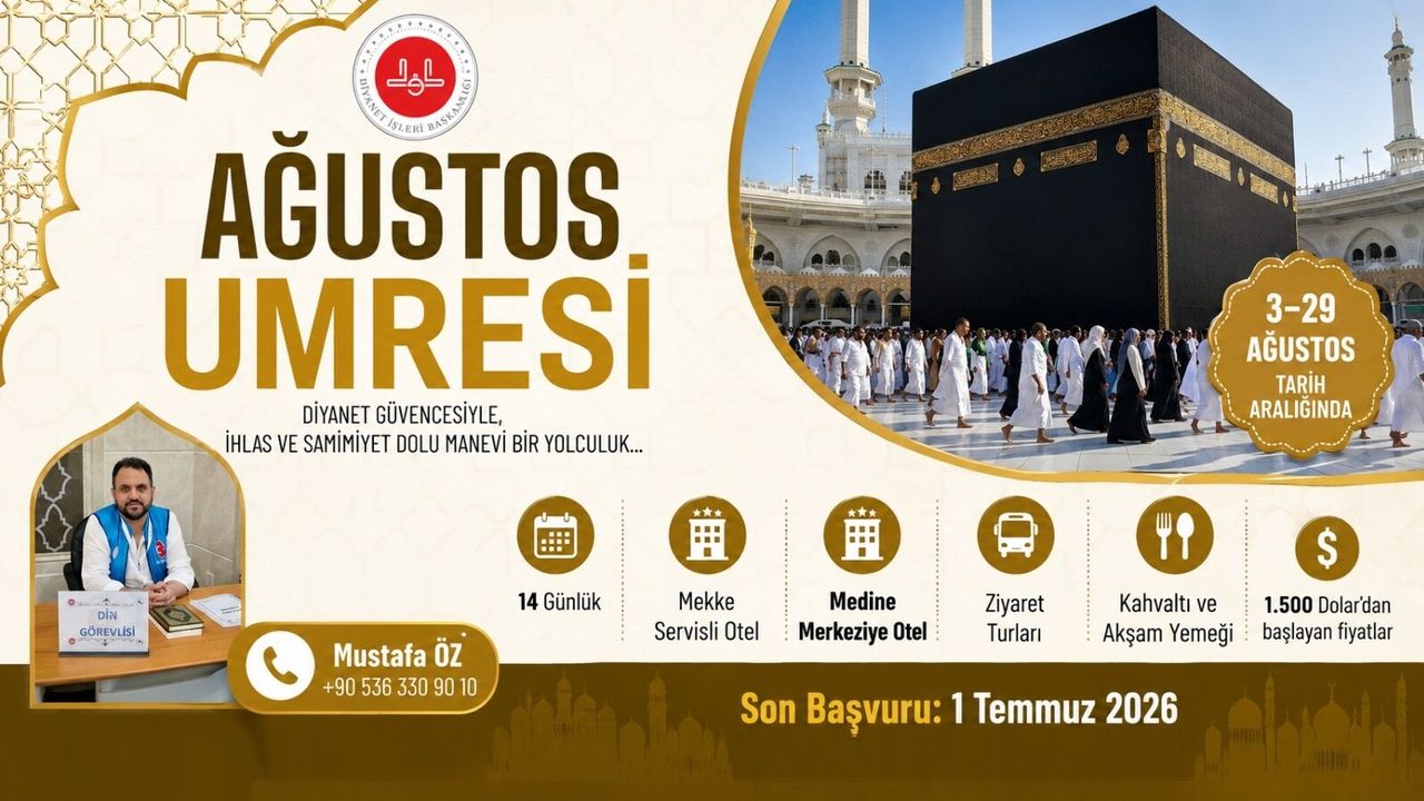 Diyanet Güvencesiyle Umre Yolculuğu: Kayıtlar Devam Ediyor
