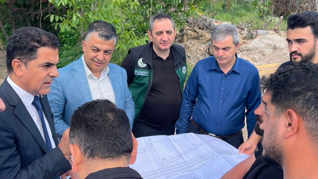 Nar'da Dere Islah Çalışmalarının 2. Etabı Yeniden Başladı